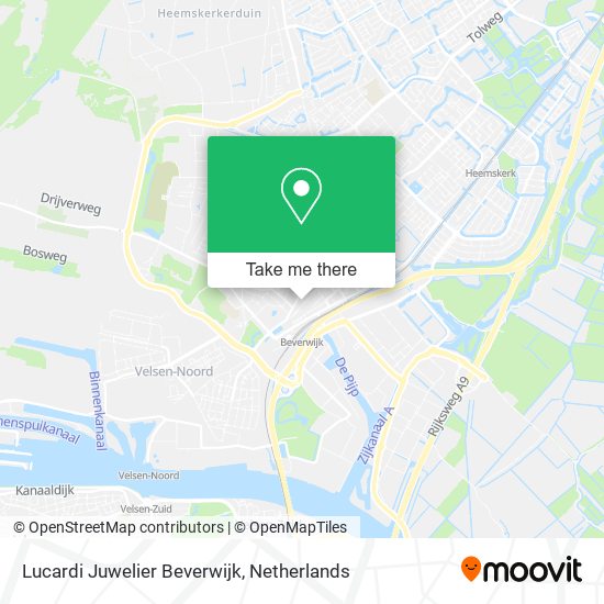 Lucardi Juwelier Beverwijk map