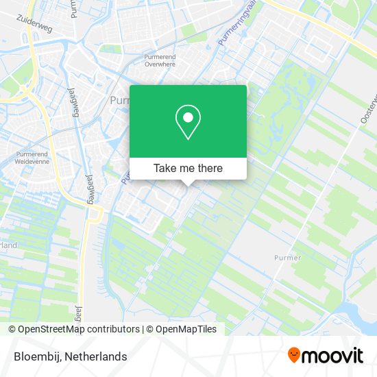 Bloembij map