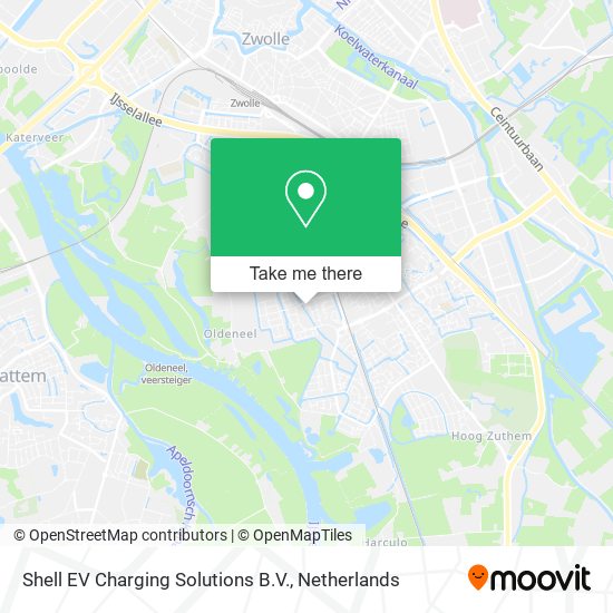 Shell EV Charging Solutions B.V. map