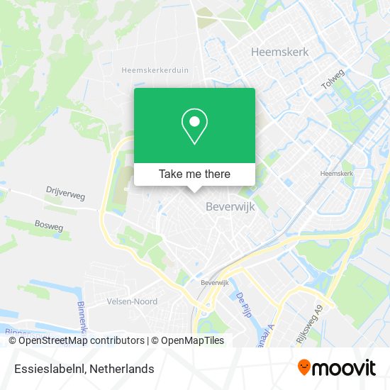 Essieslabelnl map