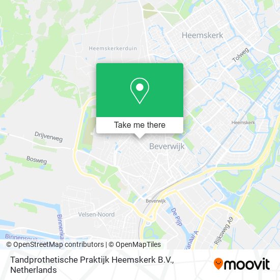 Tandprothetische Praktijk Heemskerk B.V. Karte