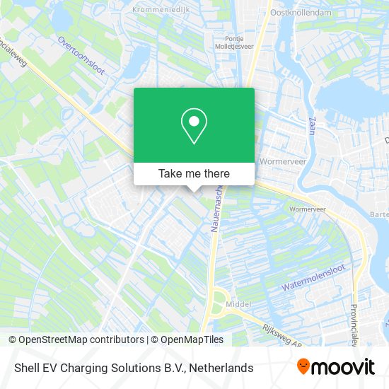 Shell EV Charging Solutions B.V. map
