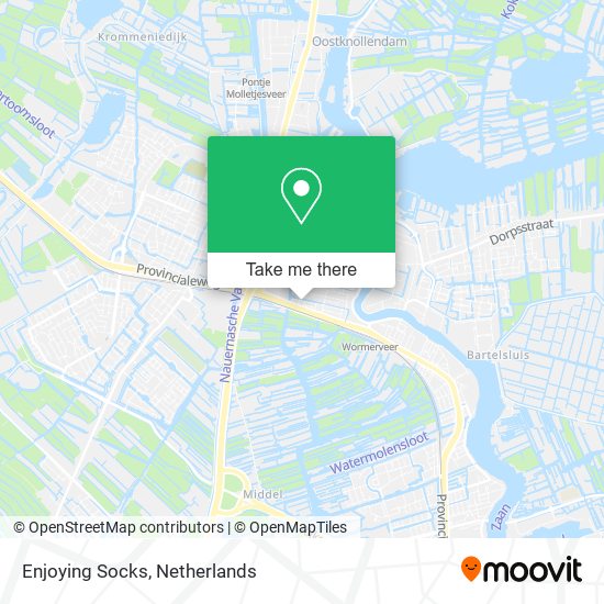 Enjoying Socks map