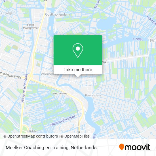 Meelker Coaching en Training map