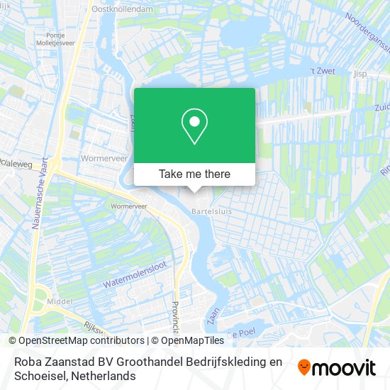 Roba Zaanstad BV Groothandel Bedrijfskleding en Schoeisel map