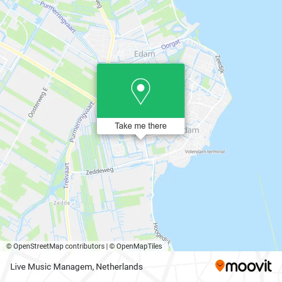 Live Music Managem map