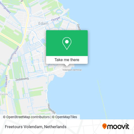 Freetours Volendam Karte