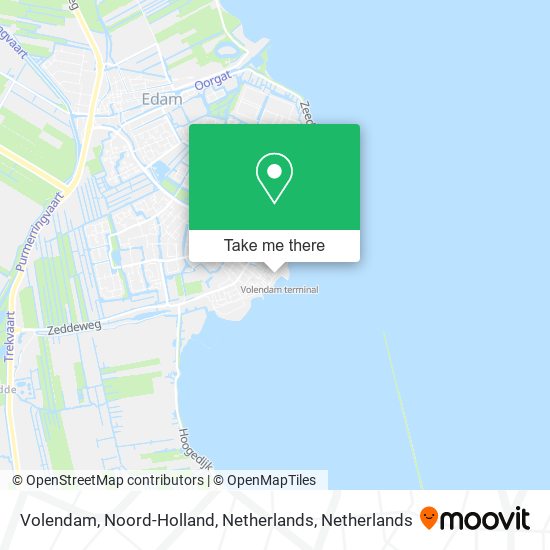 Volendam, Noord-Holland, Netherlands Karte
