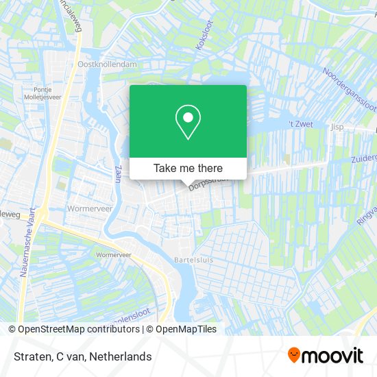 Straten, C van Karte