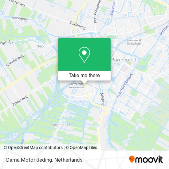 Dama Motorkleding map