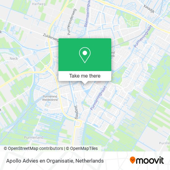 Apollo Advies en Organisatie Karte