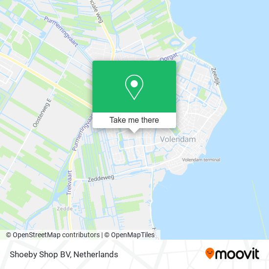 Shoeby Shop BV map