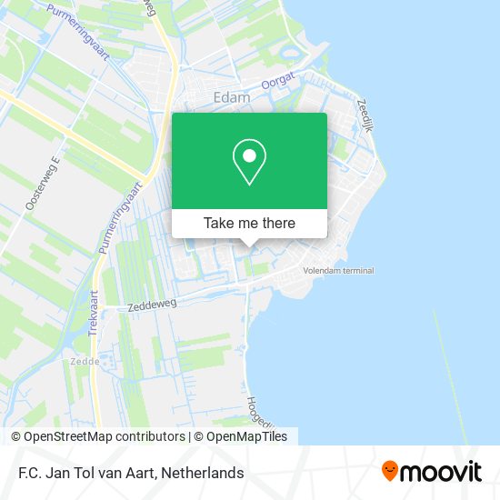 F.C. Jan Tol van Aart map