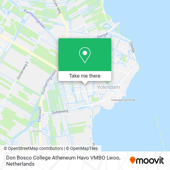 Don Bosco College Atheneum Havo VMBO Lwoo map