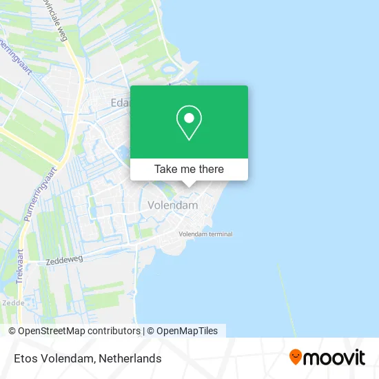 Etos Volendam map