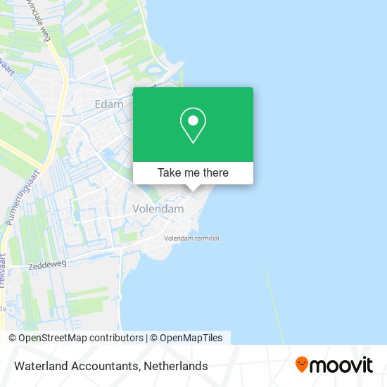 Waterland Accountants map