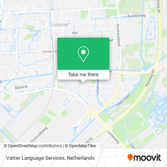 Vatter Language Services map