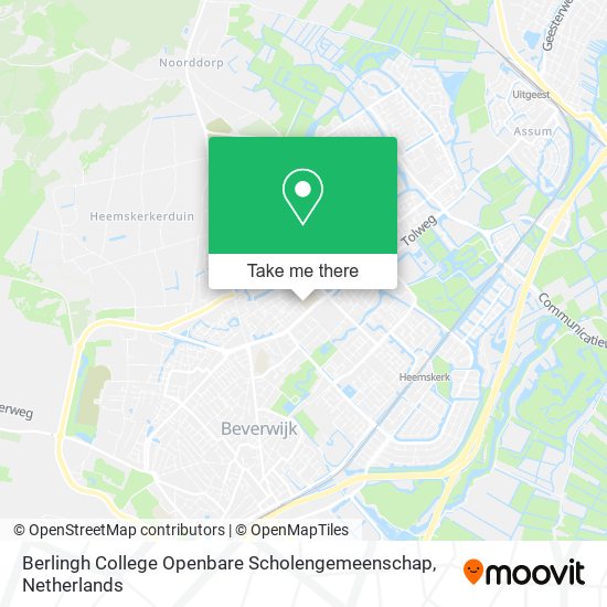 Berlingh College Openbare Scholengemeenschap map