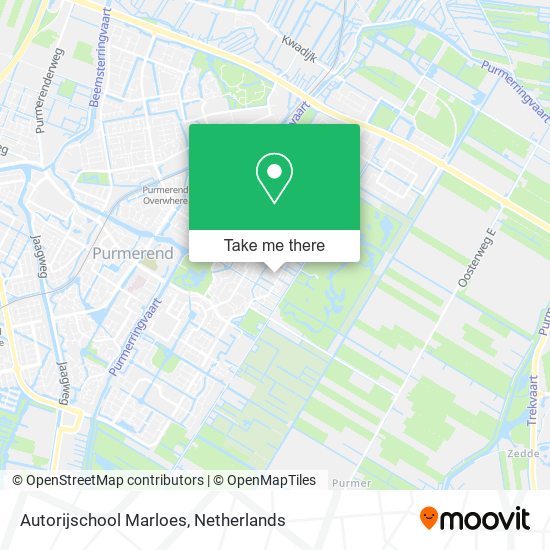 Autorijschool Marloes map