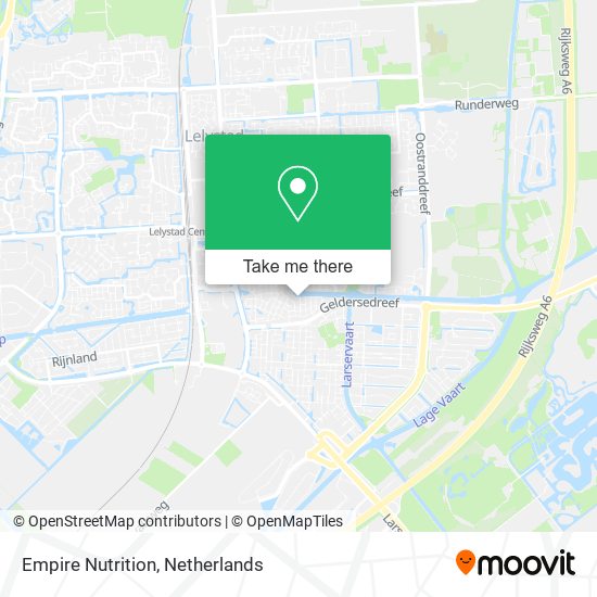 Empire Nutrition map