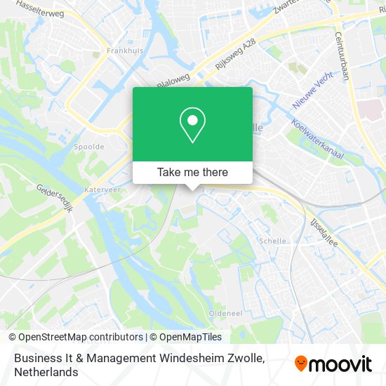 Business It & Management Windesheim Zwolle Karte