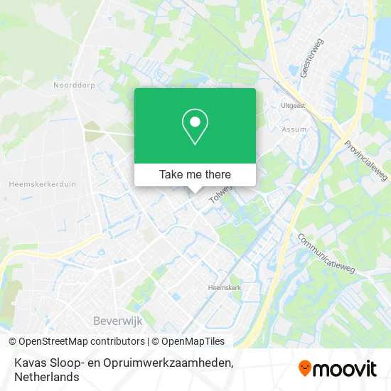 Kavas Sloop- en Opruimwerkzaamheden map