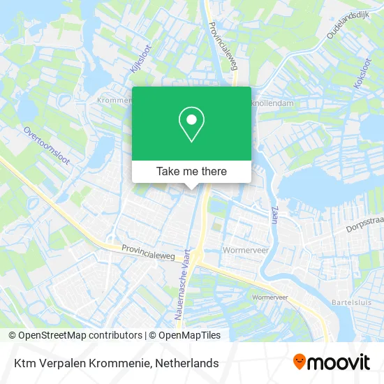 Ktm Verpalen Krommenie map