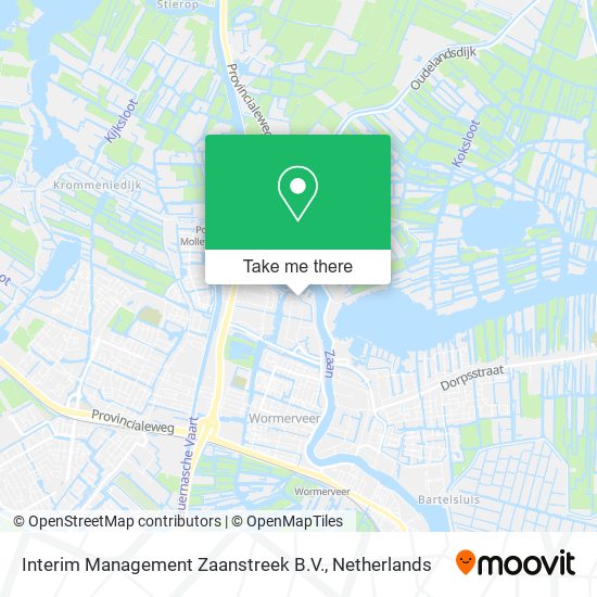 Interim Management Zaanstreek B.V. map