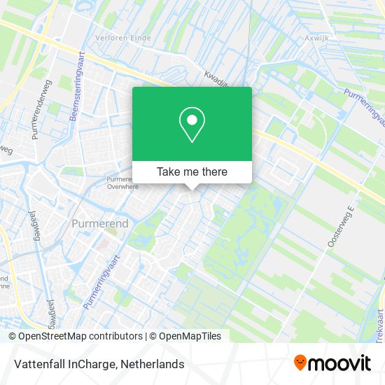 Vattenfall InCharge map