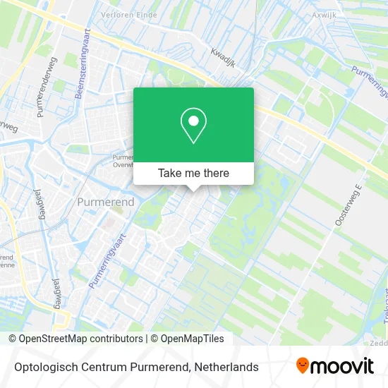 Optologisch Centrum Purmerend map