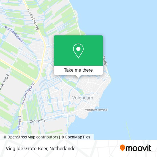 Visgilde Grote Beer map