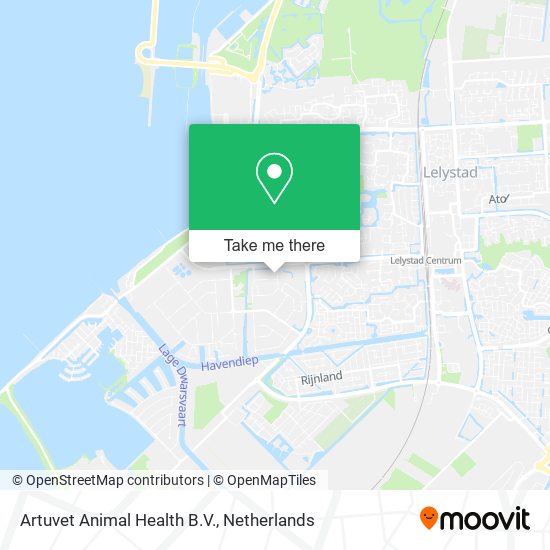 Artuvet Animal Health B.V. map