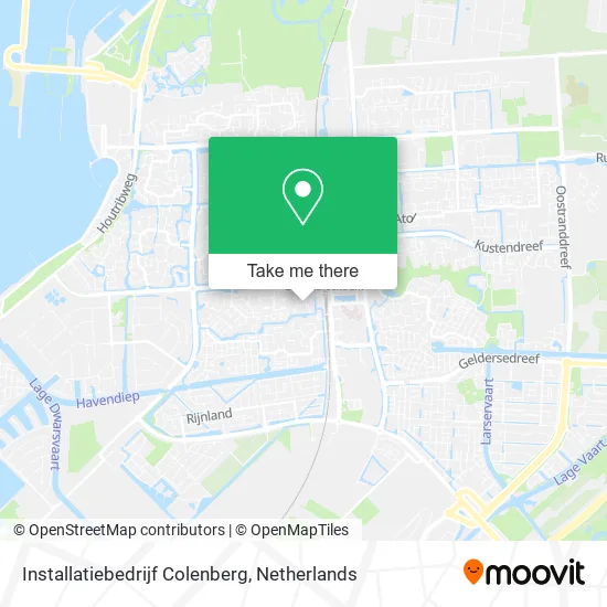 Installatiebedrijf Colenberg map