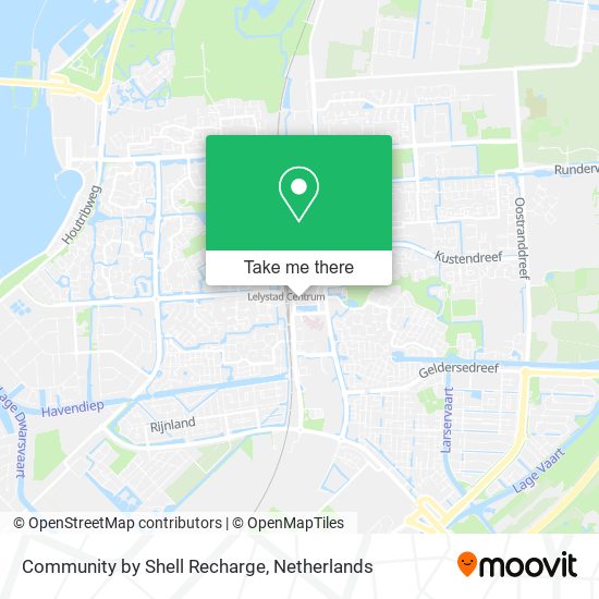 Community by Shell Recharge map