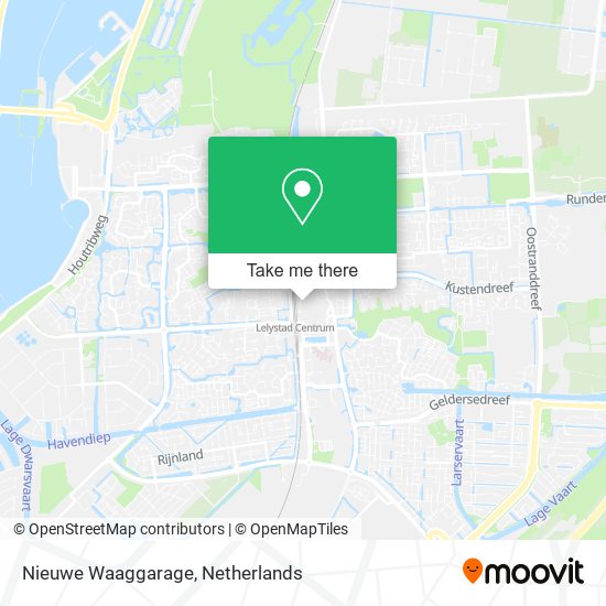 Nieuwe Waaggarage map