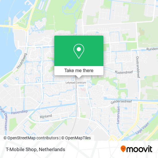 T-Mobile Shop map