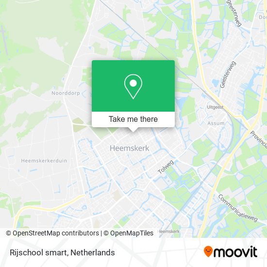 Rijschool smart Karte