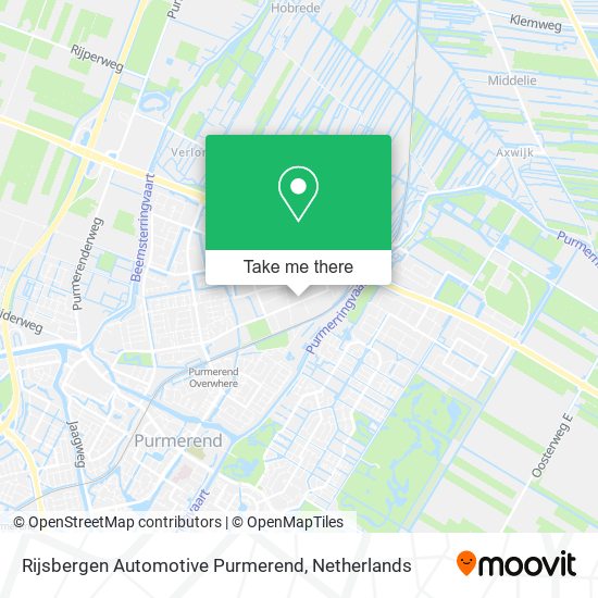 Rijsbergen Automotive Purmerend map