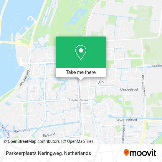 Parkeerplaats Neringweg map