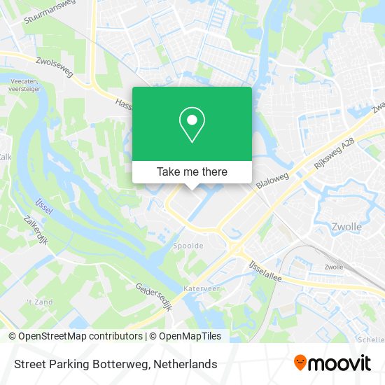 Street Parking Botterweg map