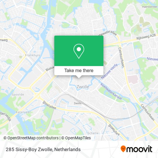 285 Sissy-Boy Zwolle map