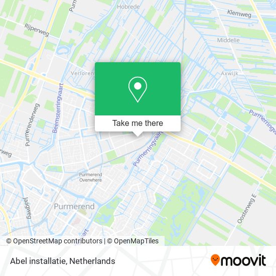 Abel installatie map