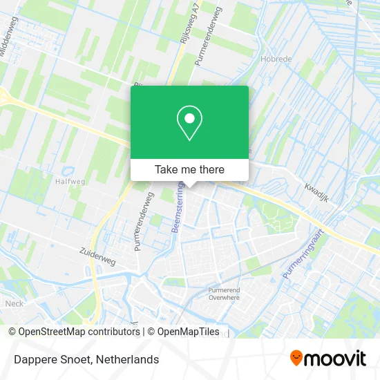 Dappere Snoet map