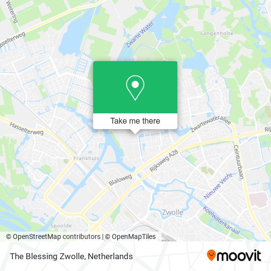 The Blessing Zwolle map