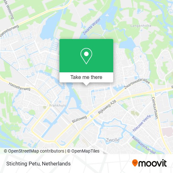 Stichting Petu map