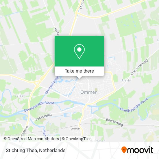 Stichting Thea map