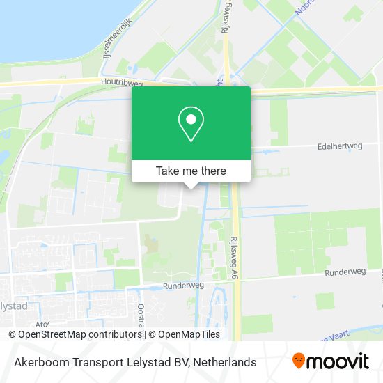 Akerboom Transport Lelystad BV map