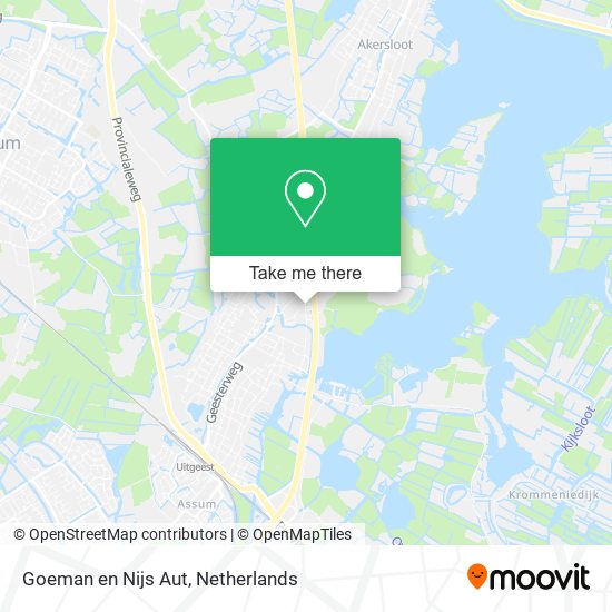 Goeman en Nijs Aut map