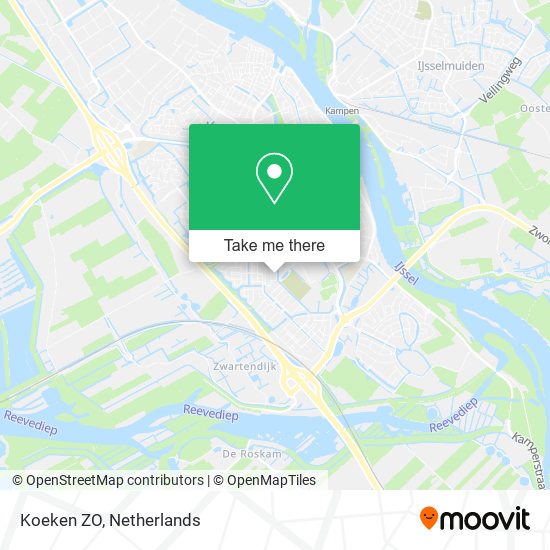 Koeken ZO map