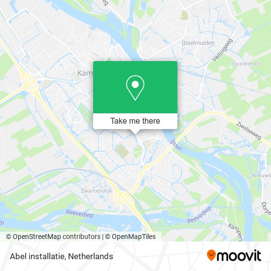 Abel installatie map